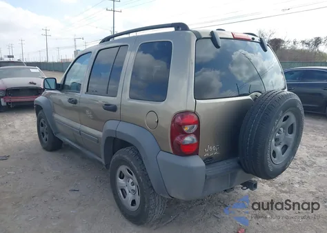 2005 Jeep Liberty Sport from USA, damaged, VIN 1J4GL48K05W610997